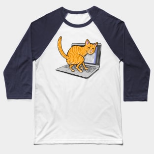 Marmalade and the Laptop S1 E1 Baseball T-Shirt